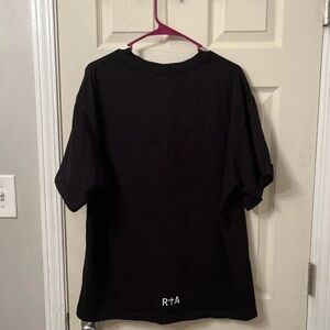 RtA Black Short Sleeve Tee ( oversized)
